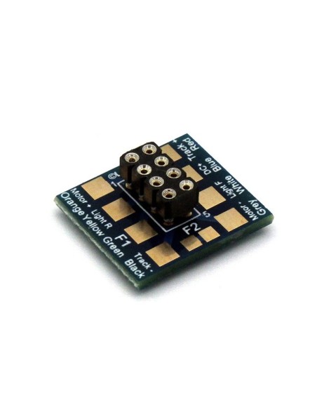 37 860002 ADAPTADOR PCB c/ZÓCALO NEM652 (8 Pins) A 8 PUNTOS DE SOLDADURA