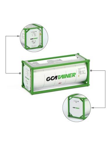 N 20´Oil Tank GCATAINER Blanco