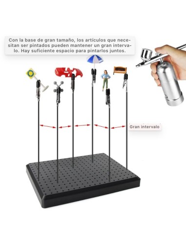 BANCO DE PINTURA 15X20 CM Y 20 CLIPS