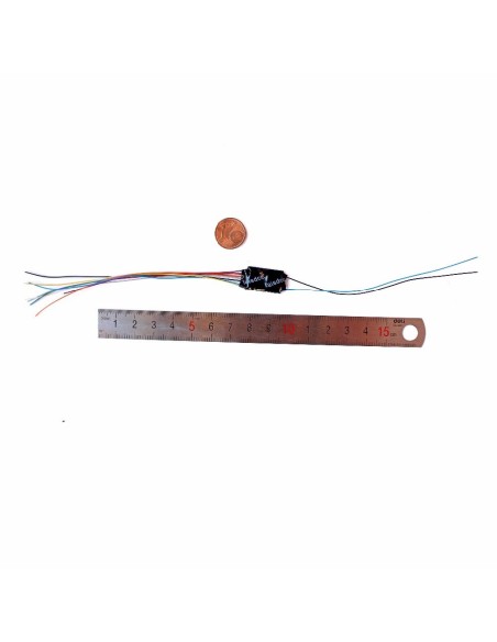 08 870014 DECODER 9 CABLES CON 4 FUNCIONES HO/N + CABLES p/POWER PACK